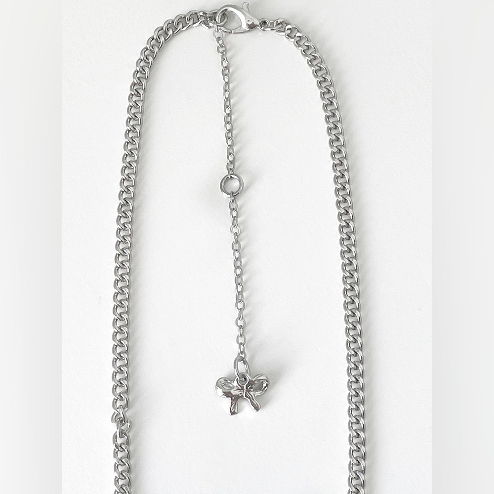 Bow Charm Necklace - Picture 5 of 5